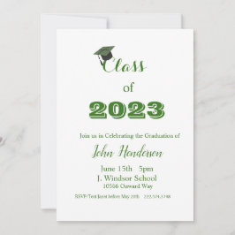 Studenten Grönt & vit inbjudan 2023