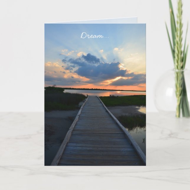 Studenten-hälsningskort - Dream Student Kort (Framsida)