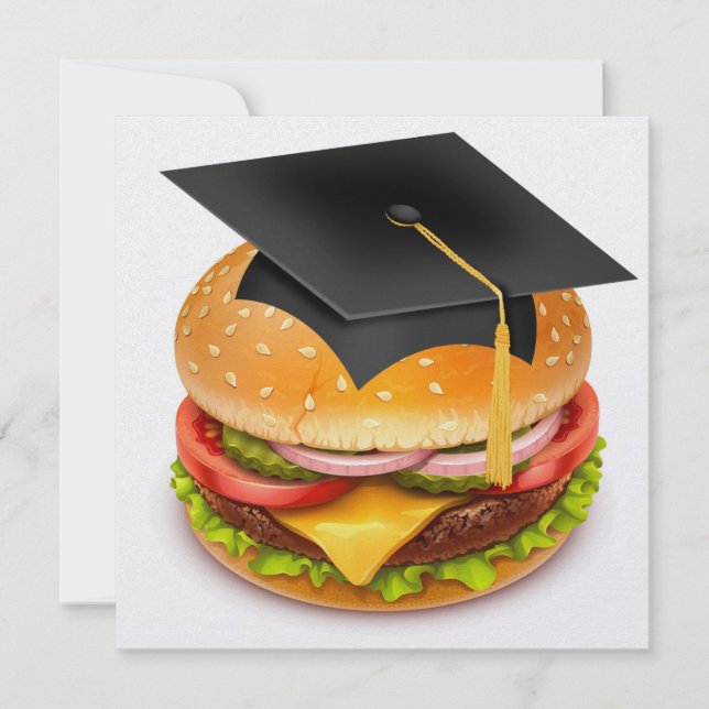 Studenten Hamburger Inbjudningar (Framsida)