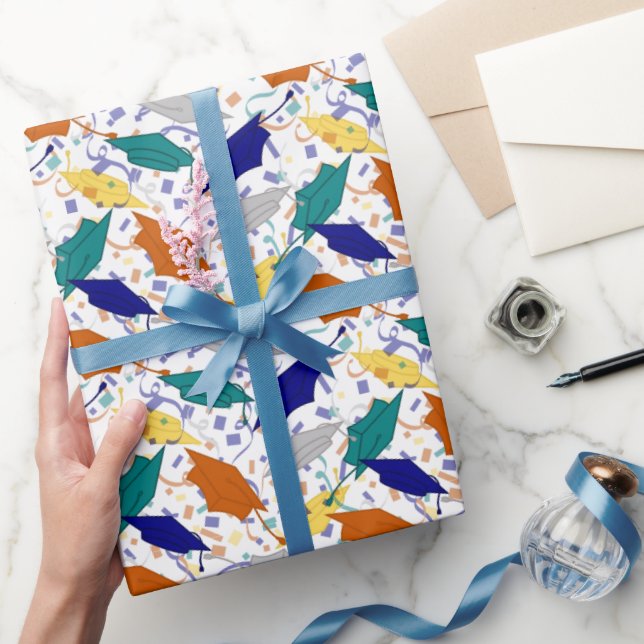 Studenten Hat Toss (Academic) Presentpapper (Gifting)