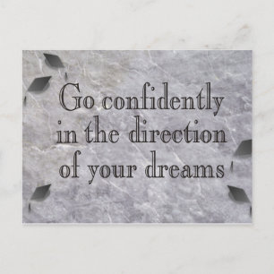 Studenten Hats Meddelande Vykort