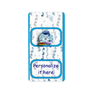 Studenten Hershey Miniature Candy Wrapper Labels Adressetikett