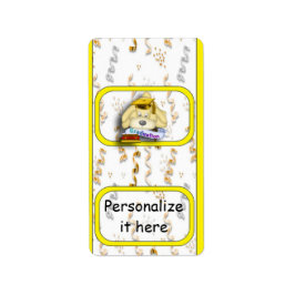 Studenten Hershey Miniature Candy Wrapper Labels Adressetikett