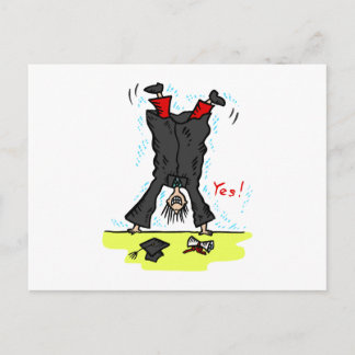 Studenten-hjul Meddelande Vykort