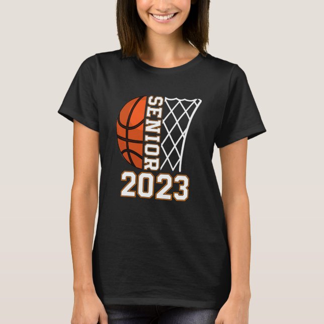 Studenten Högre klass 2023 Student Basketball P T Shirt (Framsida)