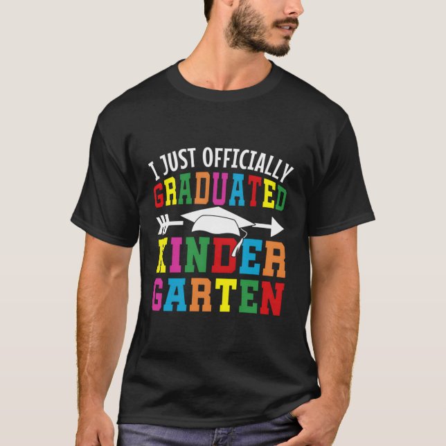 Studenten I Graduated Kindergen T Shirt (Framsida)
