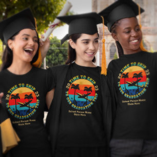 Studenten i högre klass Resa 2023 Personalisera T Shirt