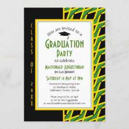 STUDENTEN JAMAICA Jamaican Patriotic Inbjudningar