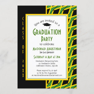 STUDENTEN JAMAICA Jamaican Patriotic Inbjudningar