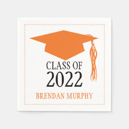 Studenten-kartong för 2015 pappersservett