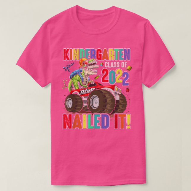 Studenten Kindergarten-klass 2022 Nöjde det Di T Shirt (Design framsida)