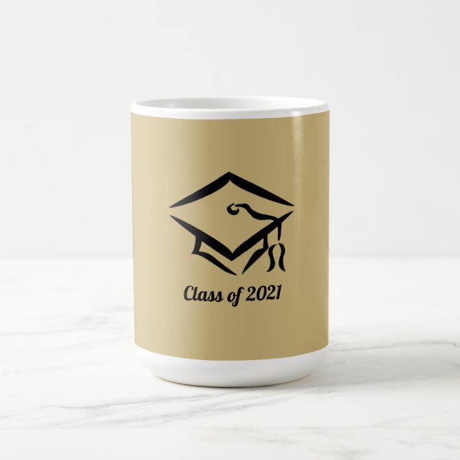 Studenten-klass 2021 GLMBLK Kaffemugg (Center)