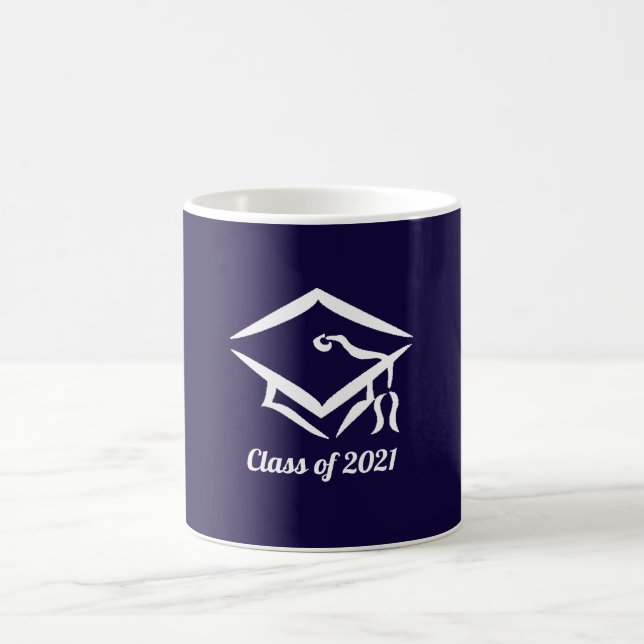 Studenten-klass 2021 NVYWHT Kaffemugg (Center)