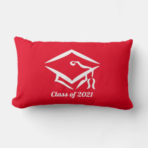 Studenten-klass 2021 REDWHT Lumbarkudde