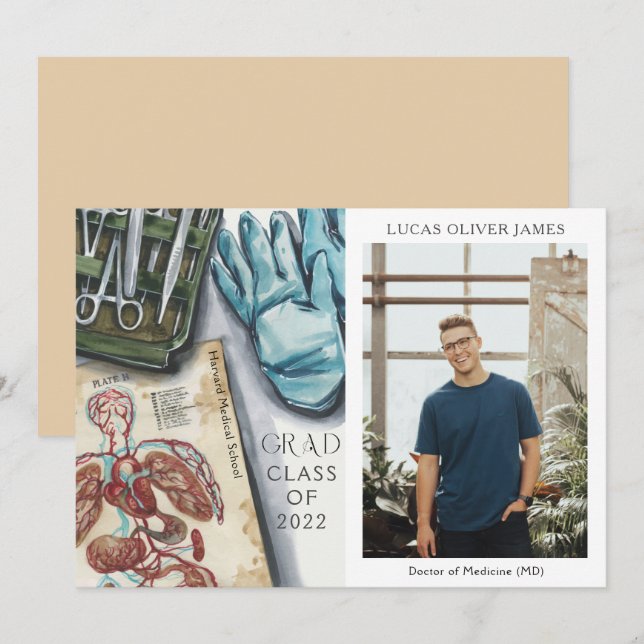 Studenten-klass 2022 Doktor inom medicin (Fram/baksida)