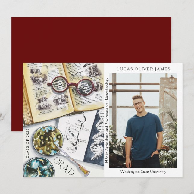 Studenten-klass 2022: Miljövetenskap (Fram/baksida)