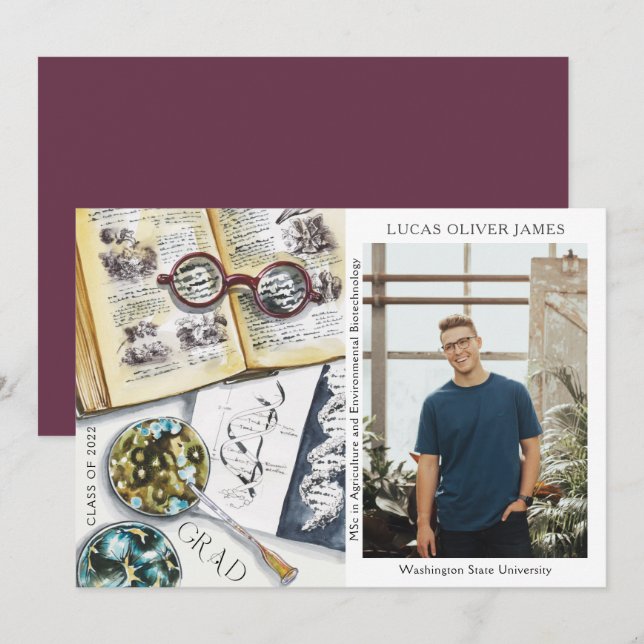 Studenten-klass 2022: Miljövetenskap (Fram/baksida)