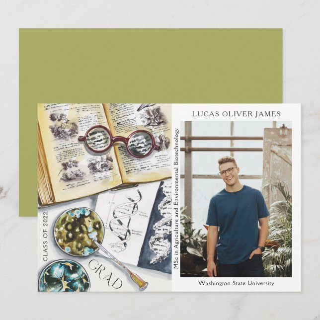 Studenten-klass 2022: Miljövetenskap (Fram/baksida)