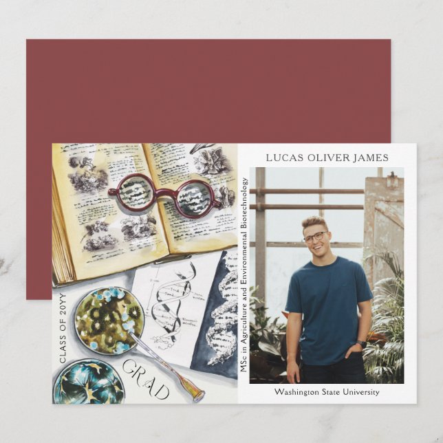 Studenten-klass 2022: Miljövetenskap (Fram/baksida)