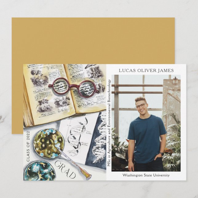 Studenten-klass 2022: Miljövetenskap (Fram/baksida)