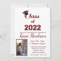 Studenten, klass 2023, fotoinbjudan