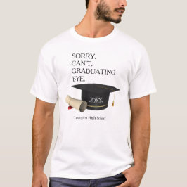 Studenten-klass 2024: Lustigt T-Shirt Gift