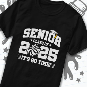 Studenten-klass 2025 CheerLeader Cheer Senior T Shirt