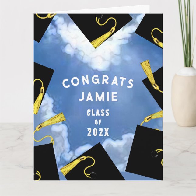 Studenten-klass 2025 kort (Framsida)