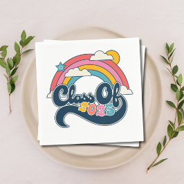 Studenten-klass 2025: Regnbåge Pappersservett