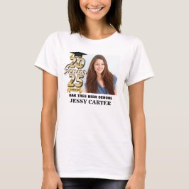 Studenten-klass 2025: Senior Student Photo T Shirt