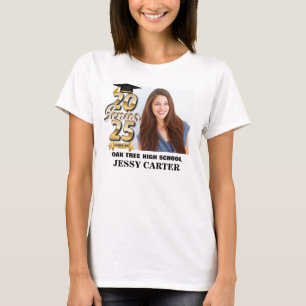 Studenten-klass 2025: Senior Student Photo T Shirt