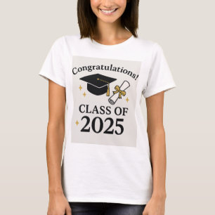 Studenten-klass 2025 - Skolutbildning T Shirt