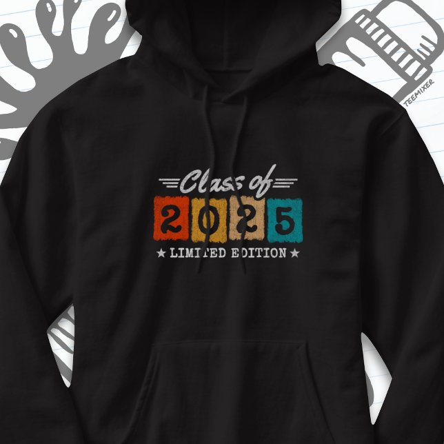 Studenten-klass 2025 Student-högre 2025 Hoodie (Skapare uppladdad)
