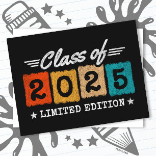 Studenten-klass 2025 Student-högre 2025 Vykort