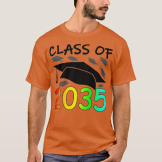 Studenten, klass 2035-handsutskrifter Utrymme PreK T Shirt