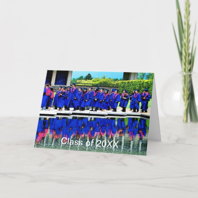 Studenten-klass 20XX efter Vatten Kort (Framsida)