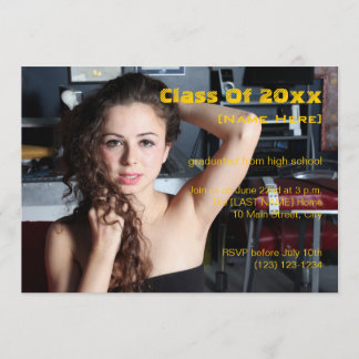 Studenten-klass 20xx inbjudningar