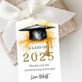 Studenten-klass för 2025 års Märkre av gåva Presentetikett