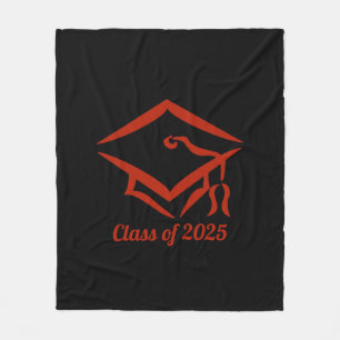 Studenten-klass för 2025 BLKBRD-anpassningsår Fleecefilt