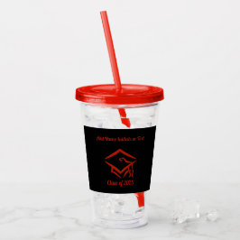 Studenten-klass för 2025 BLKBRD-anpassningsår Take Away Mugg