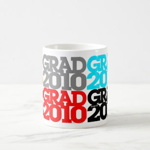 Studenten klassificerar av muggen för 2010 färger kaffemugg