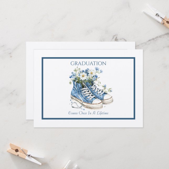 Studenten kommer Gång under en livstid Inbjudningar (Fram/Back In Situ)