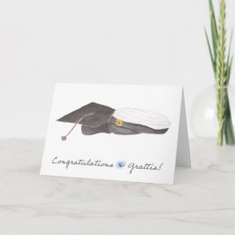 Studenten-kort för svensk-amerikanska Studenter Tack Kort