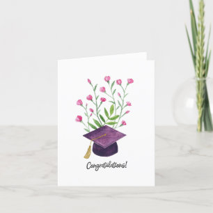 Studenten-kort - "Grattisar"! Senior Gift Tack Kort