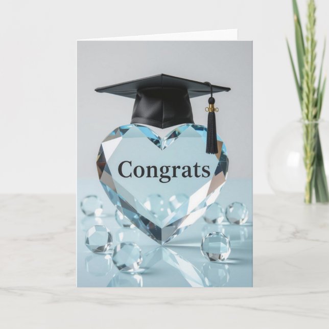 Studenten-kort,Gratulerar Grad, Studentfest Helgkort (Framsida)
