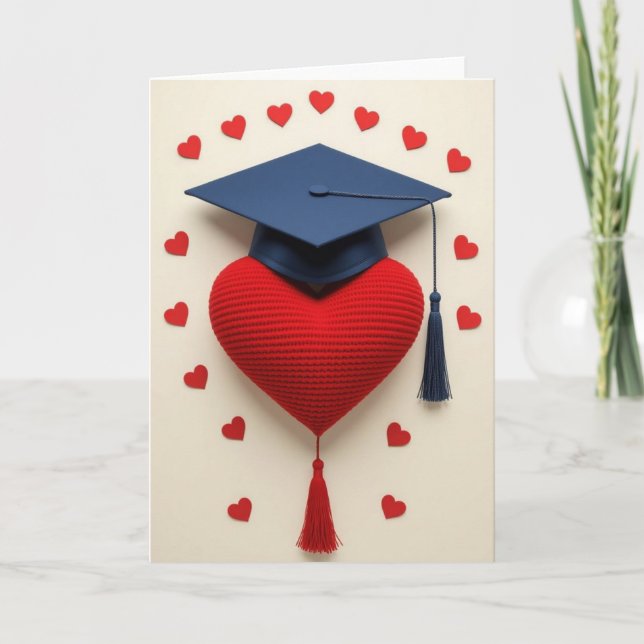 Studenten-kort,Gratulerar Grad, Studentfest Helgkort (Framsida)