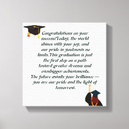 Studenten-kort | Inspirationsoffert | Klass av Canvastryck