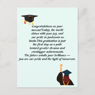 Studenten-kort Inspirationsoffert Klass av Vykort