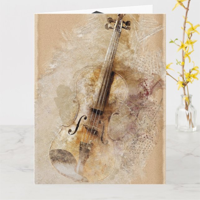 Studenten-kort Kort (Gul blomma)