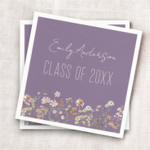 Studenten Lila WildblomBoho Grad